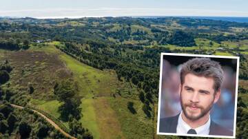 Liam Hemsworth has submitted plans to construct a sprawling estate near Byron Bay at a cost of $14.5 million. Picture supplied